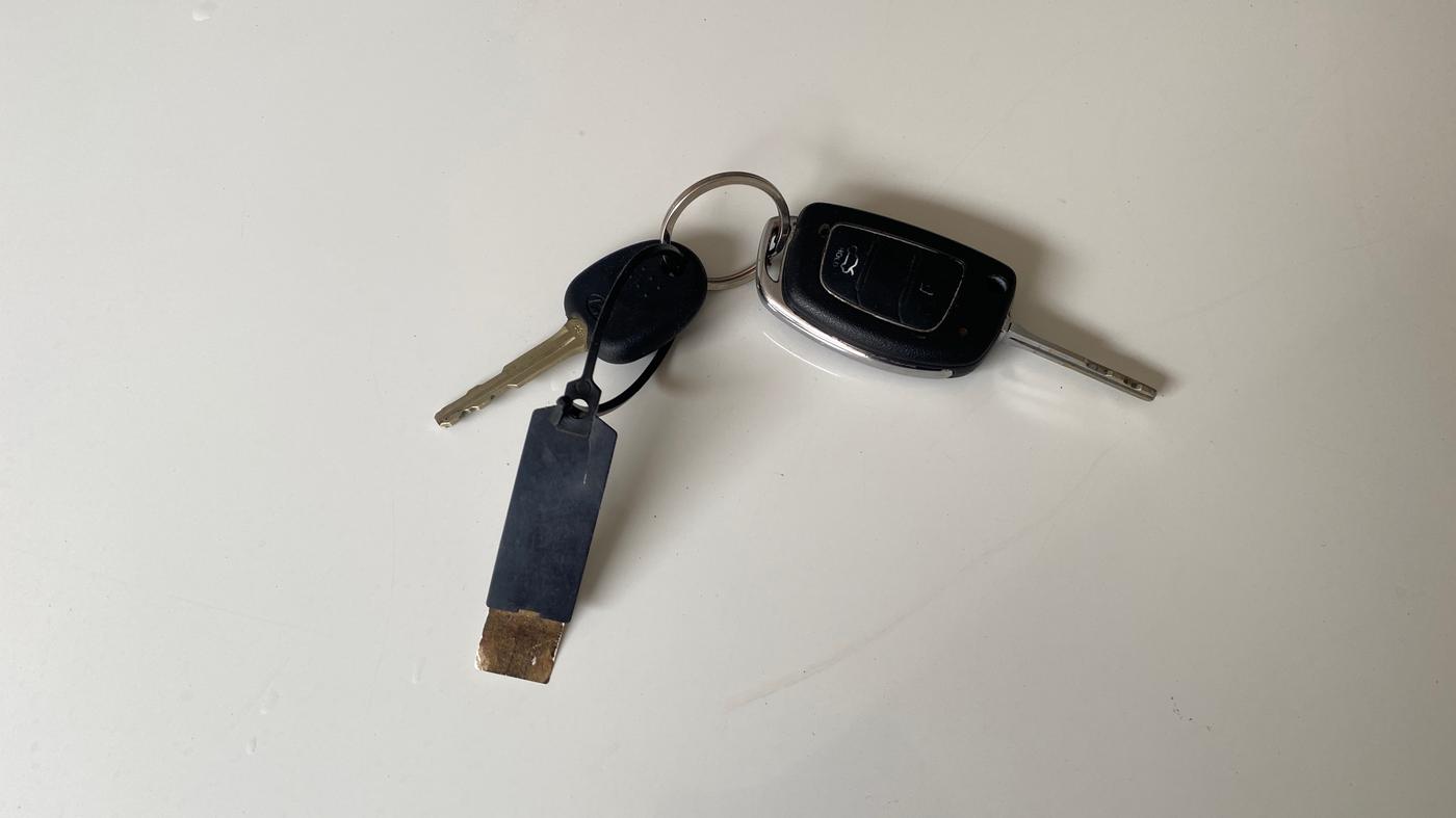 2013 Hyundai i20 MAGNA (O) 1.2, Petrol, Manual, 43,856 km, Key Close Up