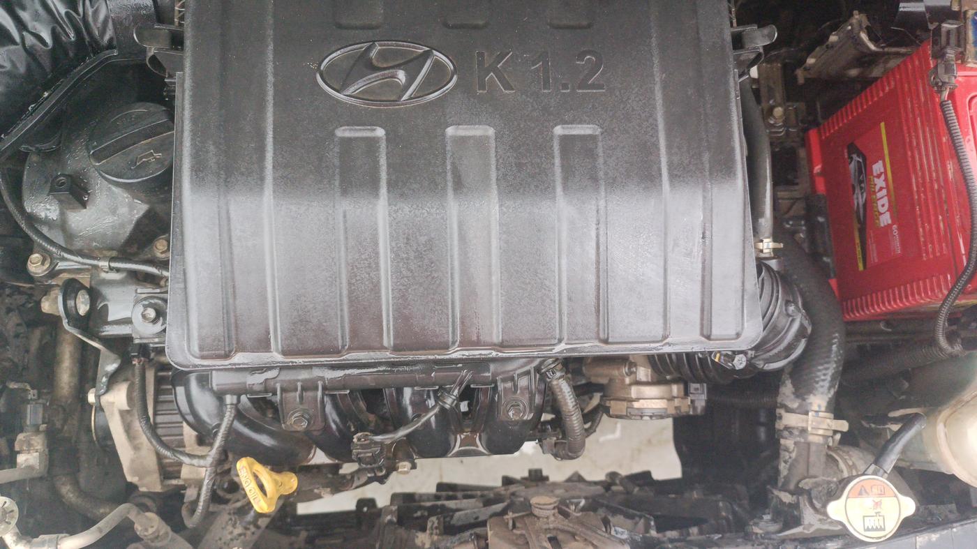 2019 Hyundai Grand i10 SPORTZ 1.2 KAPPA VTVT, Petrol, Manual, 30,228 km, Engine View