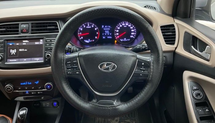 2019 Hyundai Elite i20 ASTA (O) CVT, Petrol, Automatic, 91,916 km, Steering Wheel Close Up