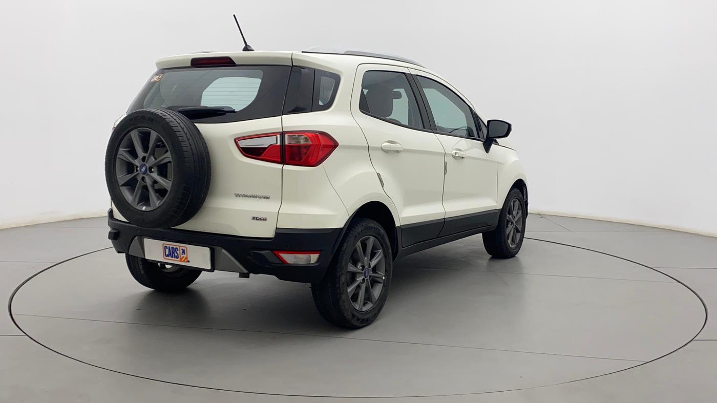 2019 Ford Ecosport TITANIUM 1.5L DIESEL, Diesel, Manual, 47,678 km, Right Back Diagonal