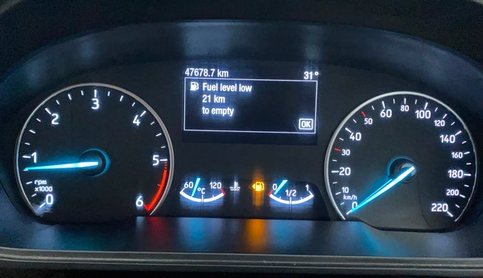 2019 Ford Ecosport TITANIUM 1.5L DIESEL, Diesel, Manual, 47,678 km, Odometer Image