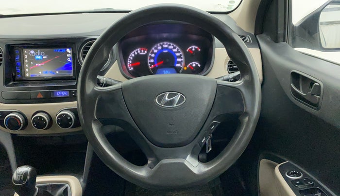 2016 Hyundai Grand i10 MAGNA 1.2 KAPPA VTVT, Petrol, Manual, 49,128 km, Steering Wheel Close Up