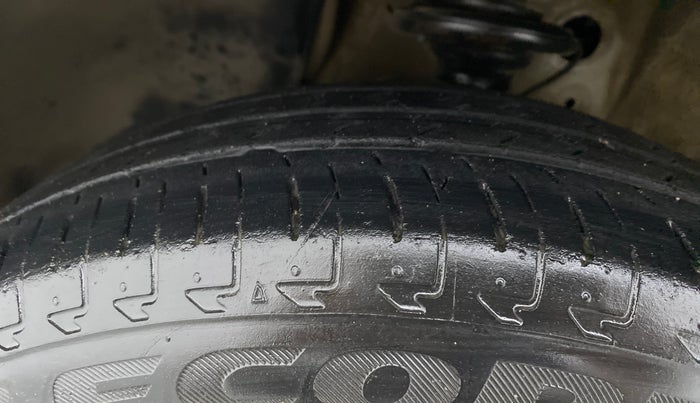2018 Maruti IGNIS ALPHA 1.2 AMT, Petrol, Automatic, 36,124 km, Left Front Tyre Tread