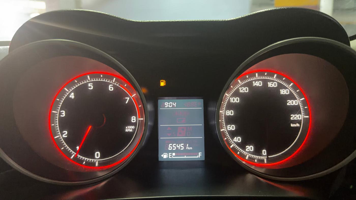 2019 Maruti Swift VXI, CNG, Manual, 65,439 km, Odometer Image