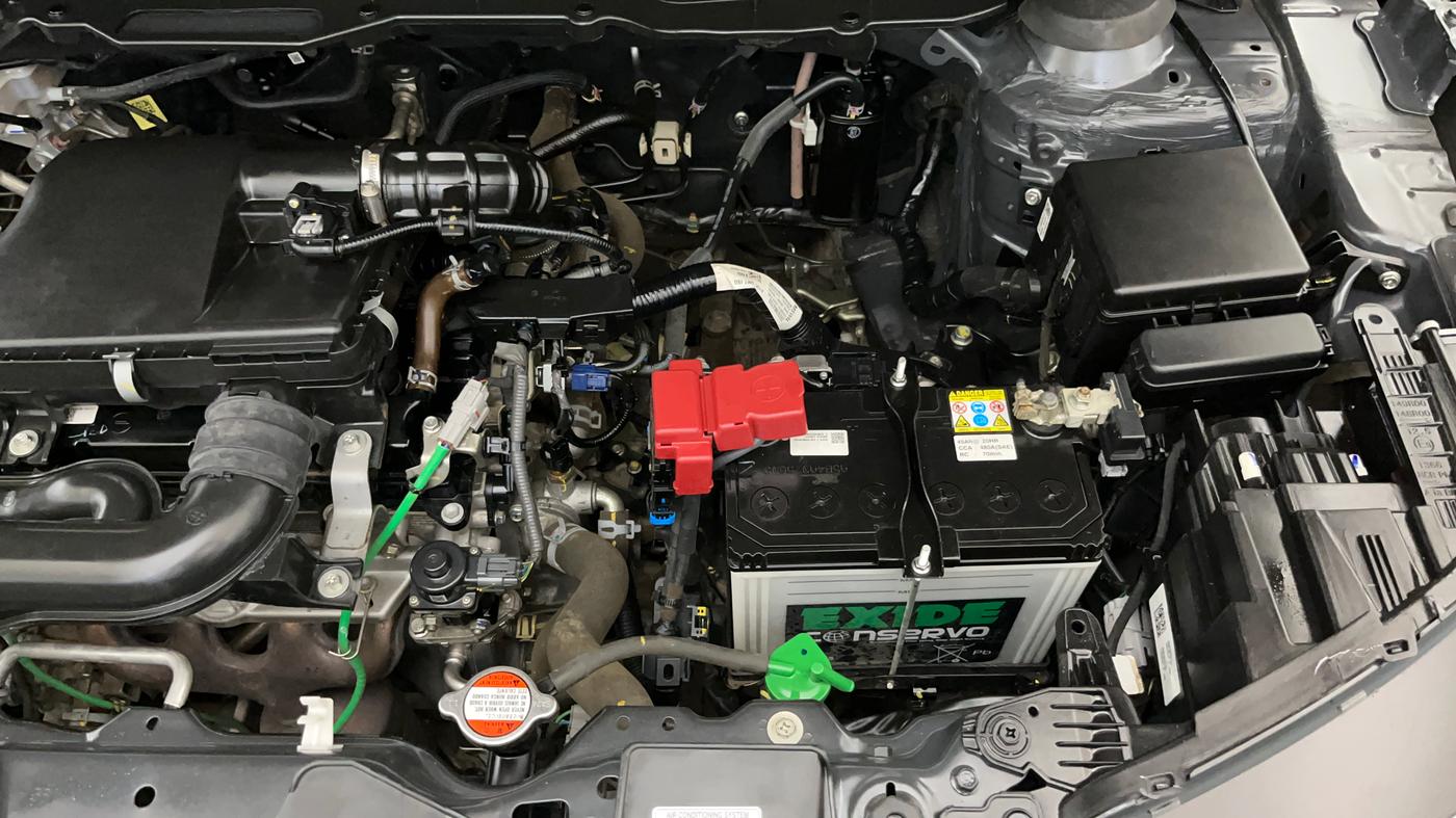 2024 Maruti BREZZA ZXI + SMART HYBRID, Petrol, Manual, 16,641 km, Engine View - Left