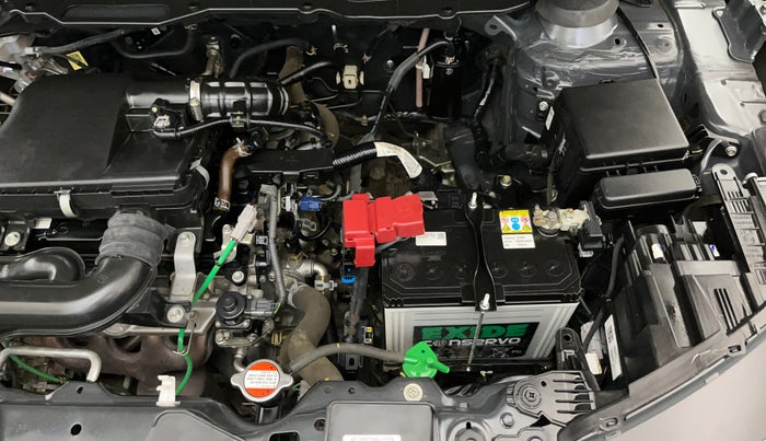 2024 Maruti BREZZA ZXI + SMART HYBRID, Petrol, Manual, 16,601 km, Engine View - Left