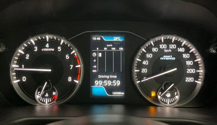 2024 Maruti BREZZA ZXI + SMART HYBRID, Petrol, Manual, 16,601 km, Odometer Image