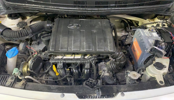 2014 Hyundai Xcent BASE 1.2, Petrol, Manual, 1,23,456 km, Engine View