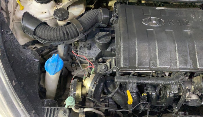 2014 Hyundai Xcent BASE 1.2, Petrol, Manual, 1,23,456 km, Engine View - Right