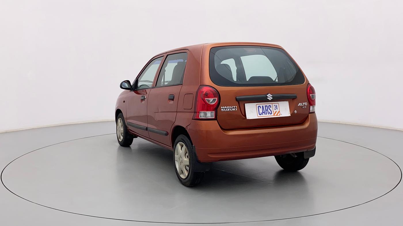 2011 Maruti Alto K10 LXI, Petrol, Manual, 58,924 km, Left Back Diagonal