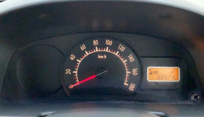 2011 Maruti Alto K10 LXI, Petrol, Manual, 58,924 km, Odometer Image