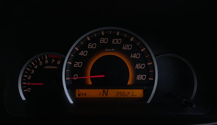 2015 Maruti Wagon R 1.0 VXI AMT, Petrol, Automatic, 39,617 km, Odometer Image