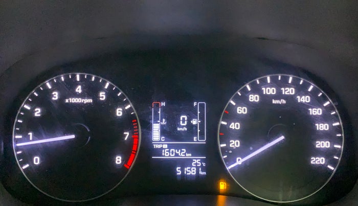 2016 Hyundai Creta SX PLUS 1.6 PETROL, Petrol, Manual, 51,580 km, Odometer Image
