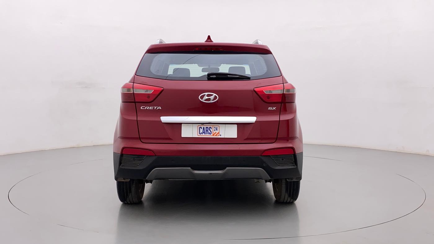 2016 Hyundai Creta SX PLUS 1.6 PETROL, Petrol, Manual, 51,580 km, Back/Rear