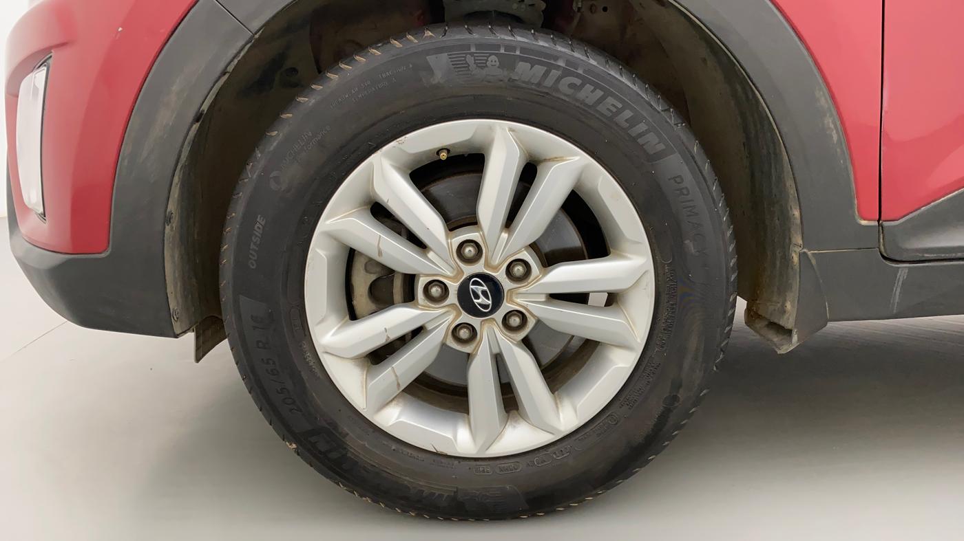 2016 Hyundai Creta SX PLUS 1.6 PETROL, Petrol, Manual, 51,580 km, Left Front Wheel