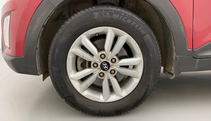 2016 Hyundai Creta SX PLUS 1.6 PETROL, Petrol, Manual, 51,580 km, Left Front Wheel