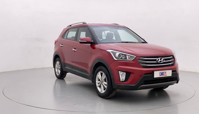 2016 Hyundai Creta SX PLUS 1.6 PETROL, Petrol, Manual, 51,580 km, Right Front Diagonal