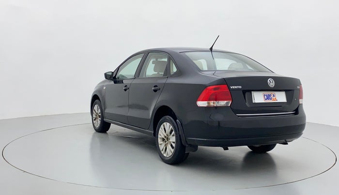 2015 Volkswagen Vento HIGHLINE TDI AT, Diesel, Automatic, 63,344 km, Left Back Diagonal