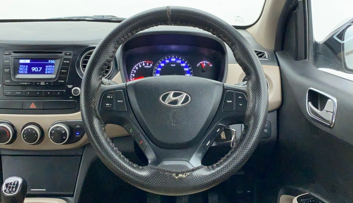 2015 Hyundai Xcent S 1.2, Petrol, Manual, 49,726 km, Steering Wheel Close Up