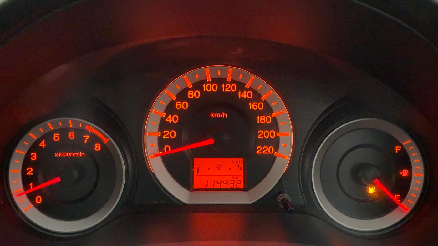 2010 Honda City 1.5L I-VTEC S MT, Petrol, Manual, 1,14,432 km, Odometer Image