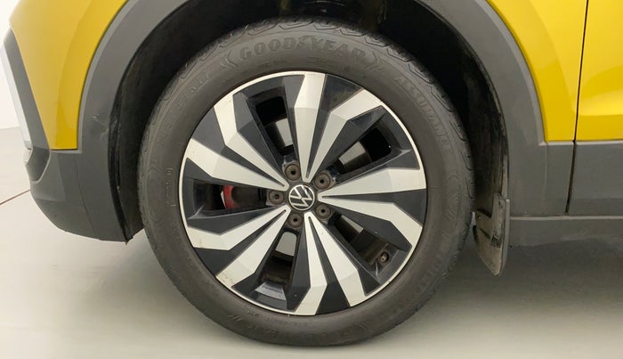 2021 Volkswagen TAIGUN GT PLUS 1.5 TSI DSG, Petrol, Automatic, 42,745 km, Left Front Wheel