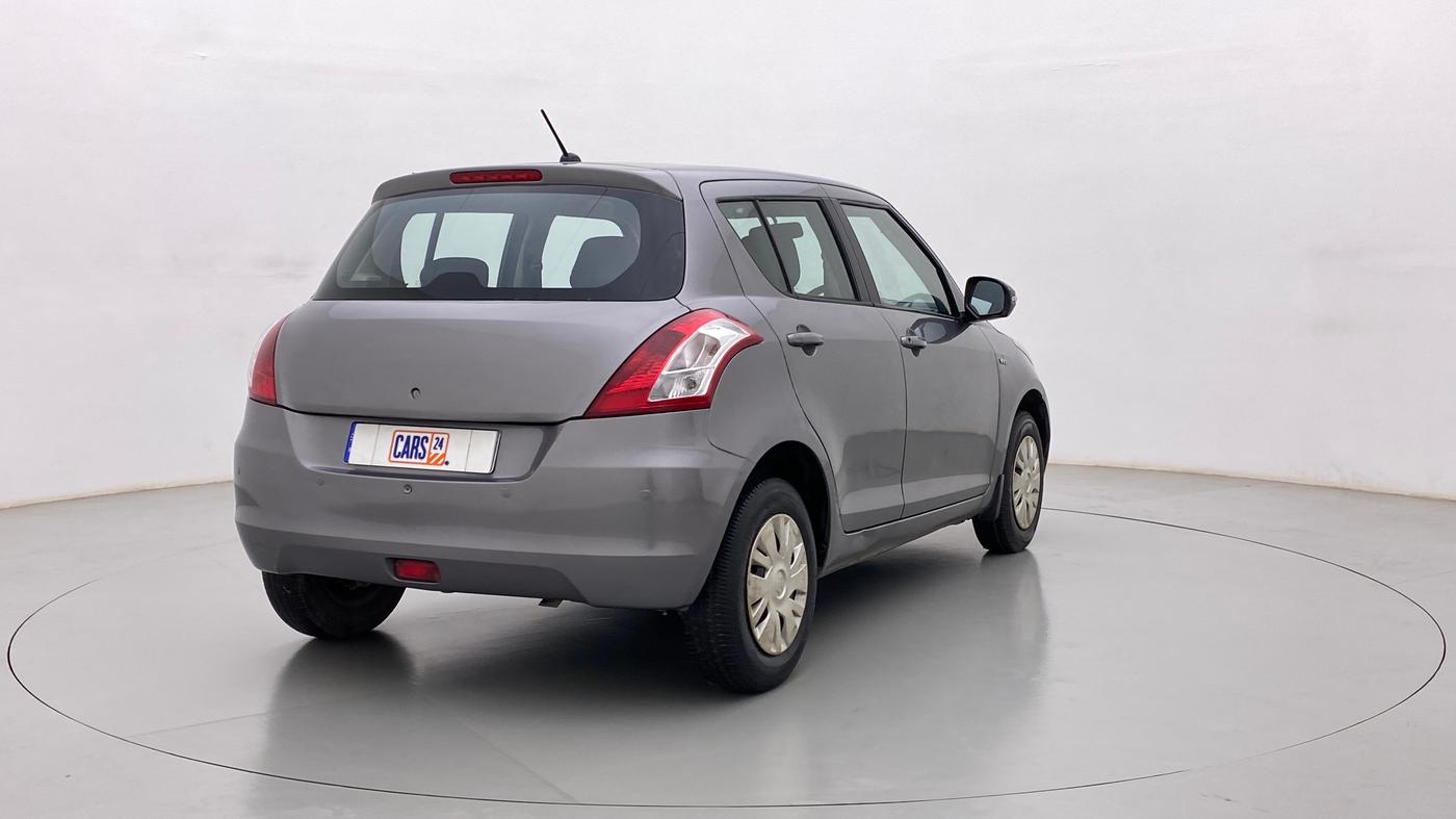 2012 Maruti Swift VXI, Petrol, Manual, 24,011 km, Right Back Diagonal