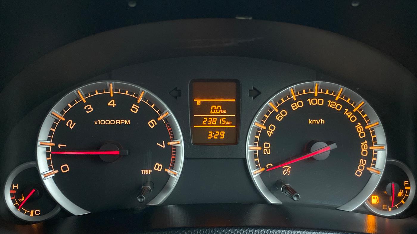 2012 Maruti Swift VXI, Petrol, Manual, 24,011 km, Odometer Image