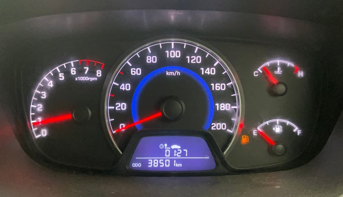 2015 Hyundai Grand i10 SPORTZ 1.2 KAPPA VTVT, Petrol, Manual, 38,450 km, Odometer Image