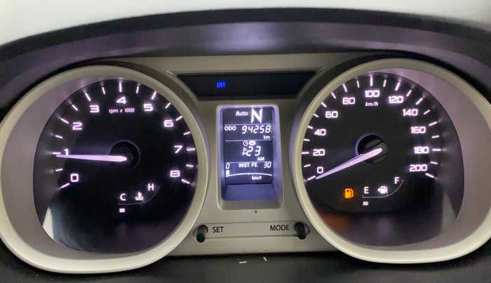 2017 Tata TIGOR XZA PETROL, Petrol, Automatic, 94,257 km, Odometer Image