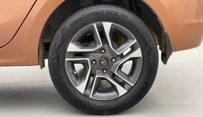 2017 Tata TIGOR XZA PETROL, Petrol, Automatic, 94,257 km, Left Rear Wheel