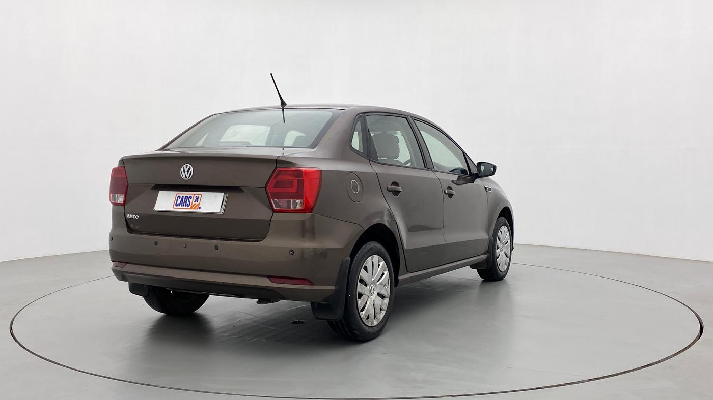 2017 Volkswagen Ameo COMFORTLINE 1.2L, Petrol, Manual, 94,674 km, Right Back Diagonal