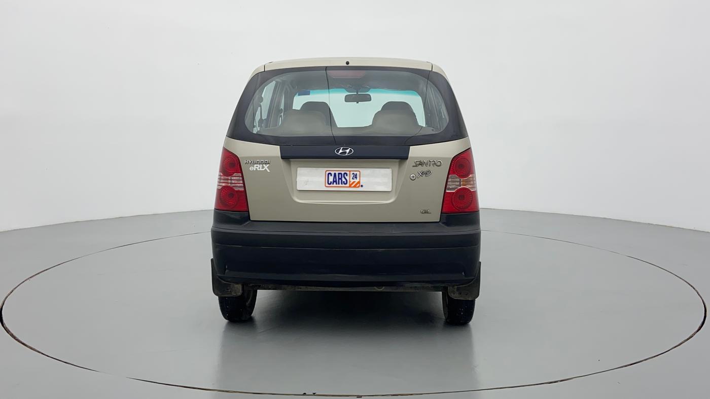 2010 Hyundai Santro Xing GL, Petrol, Manual, 13,198 km, Back/Rear