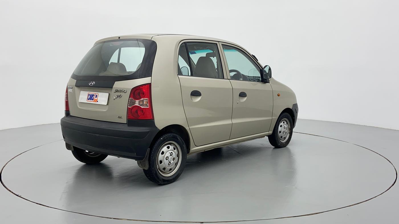 2010 Hyundai Santro Xing GL, Petrol, Manual, 13,198 km, Right Back Diagonal