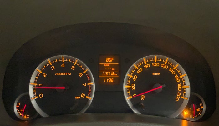 2012 Maruti Ertiga ZXI, CNG, Manual, 1,13,716 km, Odometer Image