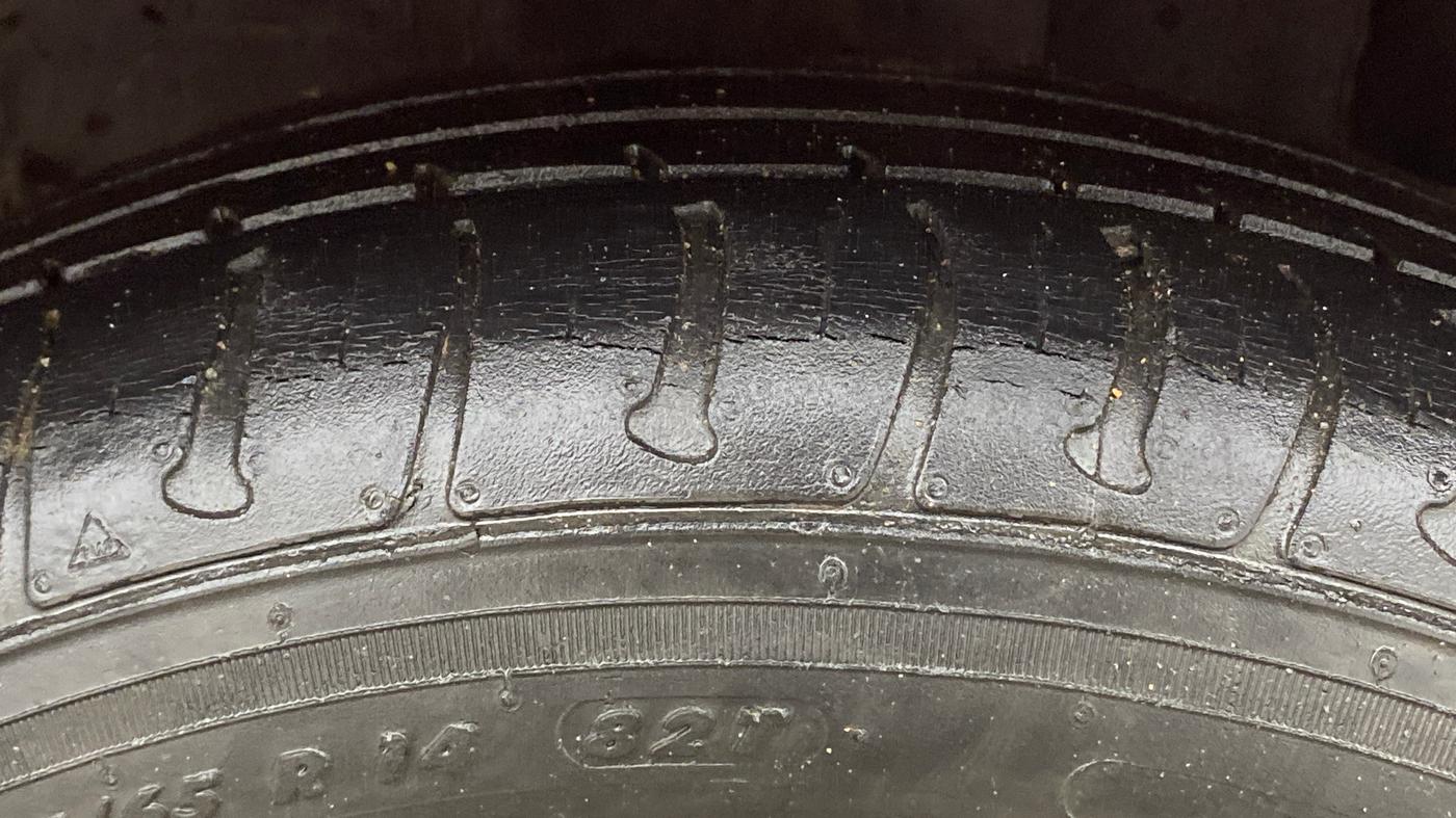 2019 Tata Tiago XZ PETROL, Petrol, Manual, 65,317 km, Left Rear Tyre Tread