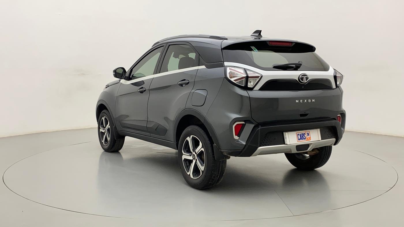 2021 Tata NEXON XZ PLUS PETROL SUNROOF, Petrol, Manual, 50,554 km, Left Back Diagonal