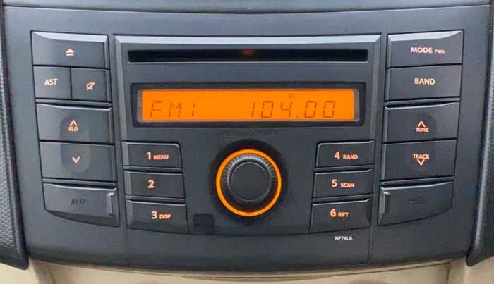 2013 Maruti Swift Dzire VXI, Petrol, Manual, 63,879 km, Infotainment System