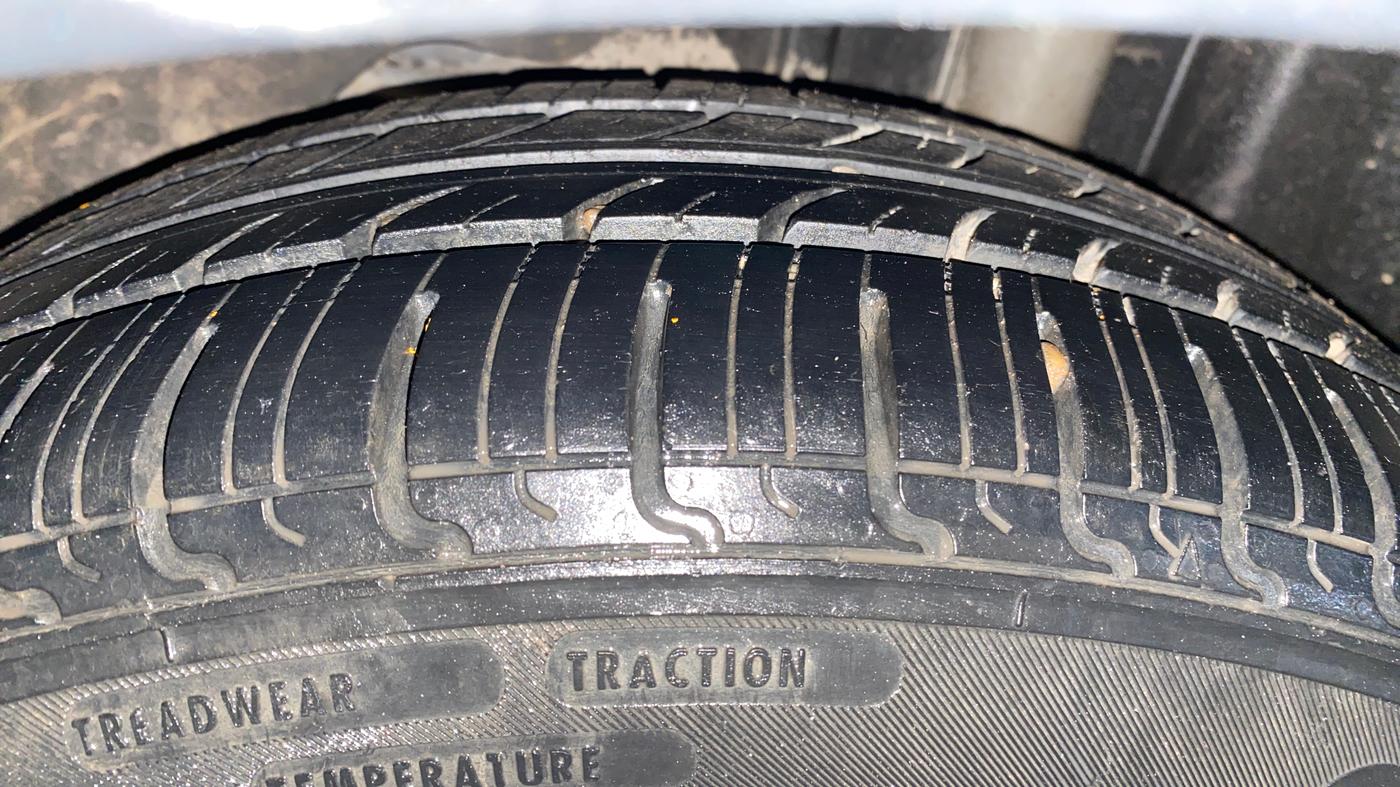 2021 Ford FREESTYLE TITANIUM PLUS 1.5 DIESEL, Diesel, Manual, 85,934 km, Left Rear Tyre Tread