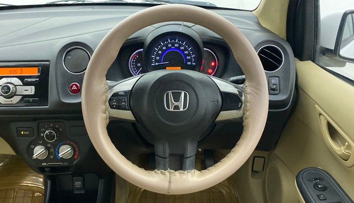 2016 Honda Amaze 1.2 SMT I VTEC, Petrol, Manual, 40,271 km, Steering Wheel Close Up