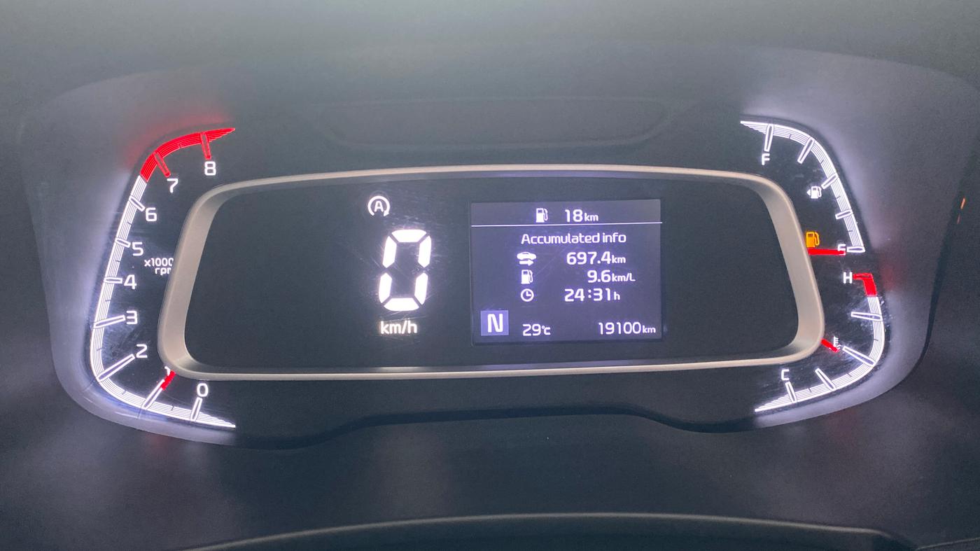 2023 KIA SONET HTK PLUS 1.0 IMT, Petrol, Manual, 19,061 km, Odometer Image