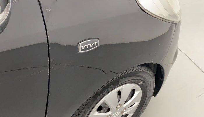 2010 Hyundai i10 MAGNA 1.2, Petrol, Manual, 1,12,101 km, Right fender - Minor scratches
