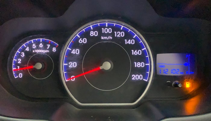 2010 Hyundai i10 MAGNA 1.2, Petrol, Manual, 1,12,101 km, Odometer Image