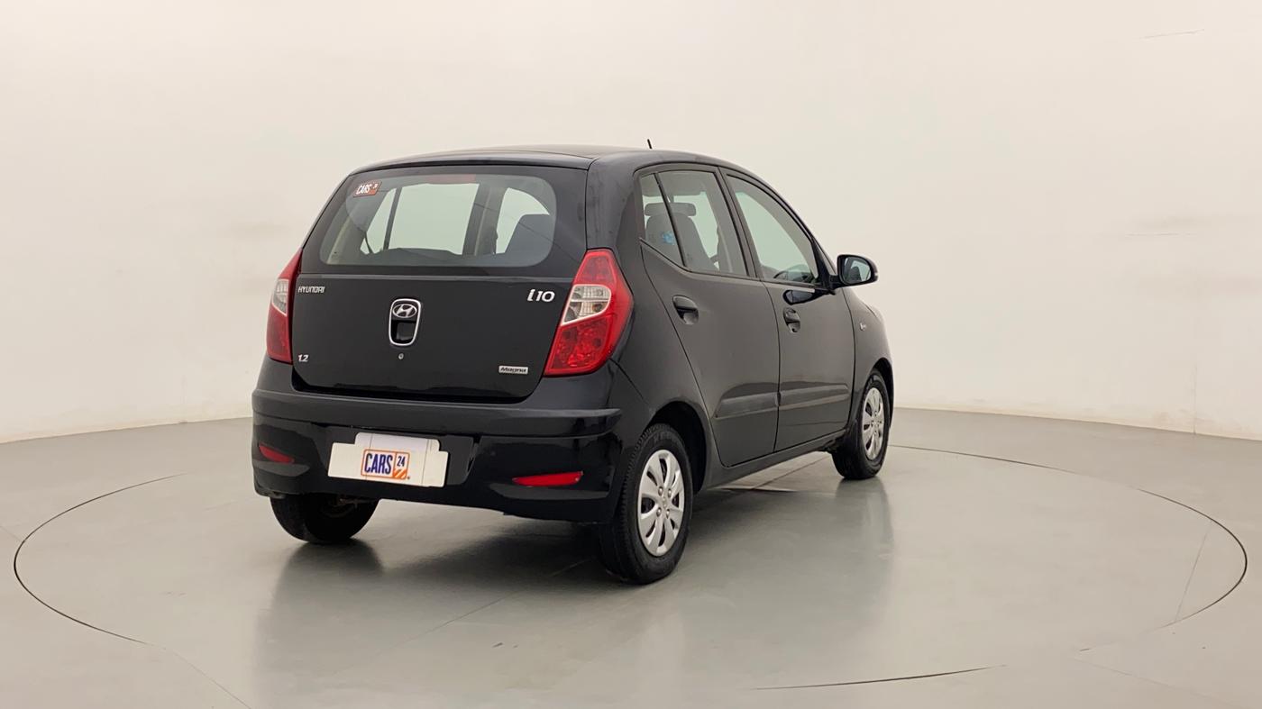2010 Hyundai i10 MAGNA 1.2, Petrol, Manual, 1,12,101 km, Right Back Diagonal