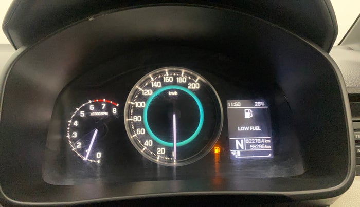 2017 Maruti IGNIS ZETA 1.2 AMT, Petrol, Automatic, 55,285 km, Odometer Image