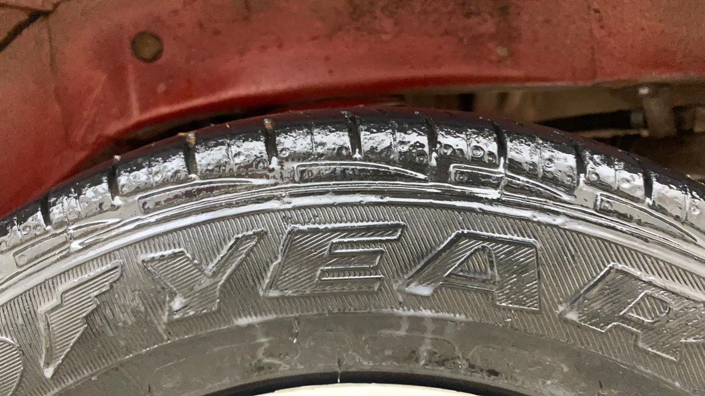 2019 Maruti Alto 800 VXI, Petrol, Manual, 51,410 km, Left Rear Tyre Tread