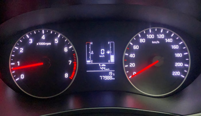 2018 Hyundai Elite i20 SPORTZ 1.2, Petrol, Manual, 77,962 km, Odometer Image