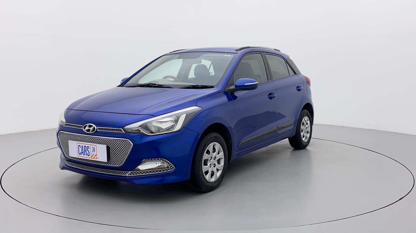 2014 Hyundai Elite i20 SPORTZ 1.2, CNG, Manual, 97,917 km, Left Front Diagonal