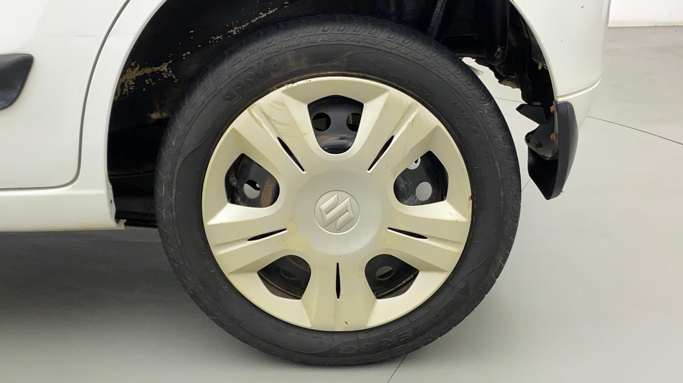 2013 Maruti Wagon R 1.0 VXI, Petrol, Manual, 30,418 km, Left Rear Wheel