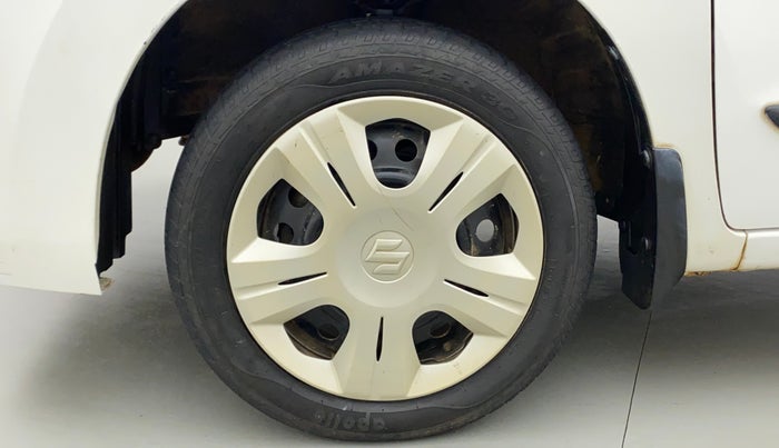 2013 Maruti Wagon R 1.0 VXI, Petrol, Manual, 30,418 km, Left Front Wheel