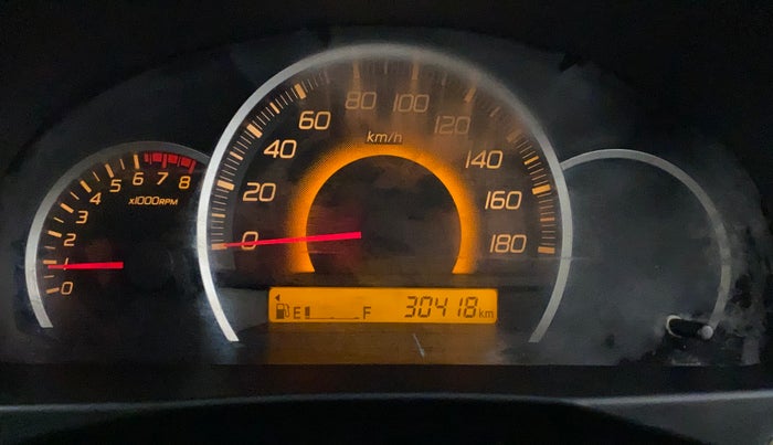 2013 Maruti Wagon R 1.0 VXI, Petrol, Manual, 30,418 km, Instrument cluster - Glass has scratches